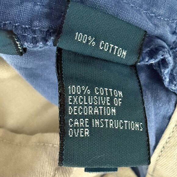 Vintage Polo Ralph Lauren Military Cargo Pants Modern Fit Men's Size 32x32 Blue - Picture 11 of 15